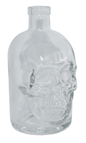 Totenkopf-Flasche, 0,5l